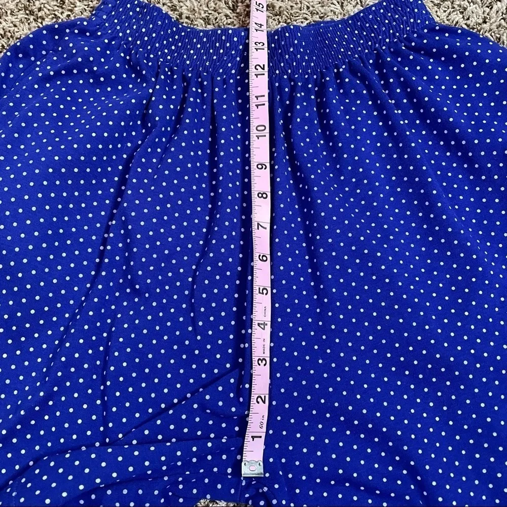 VINTAGE 80s-90s Marisa Christina‎ Mom Shorts Culottes Polka Dot Medium Pull On